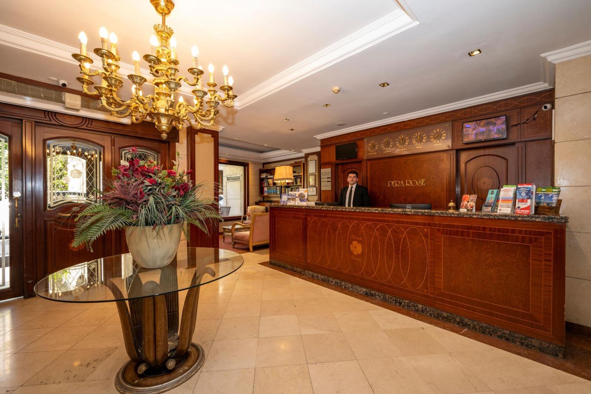 Pera Rose Hotel & Spa Istanbul Exterior foto
