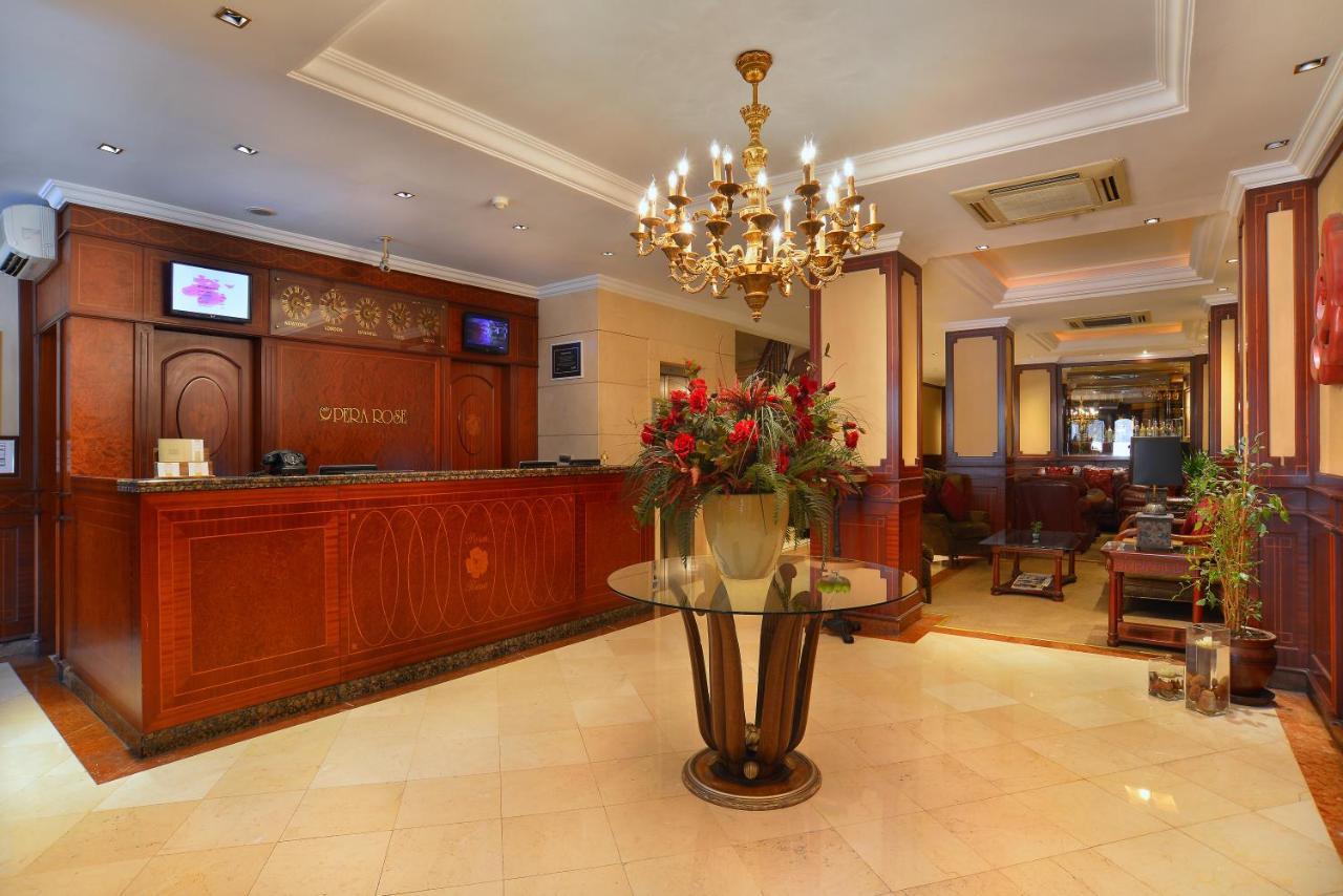 Pera Rose Hotel & Spa Istanbul Exterior foto