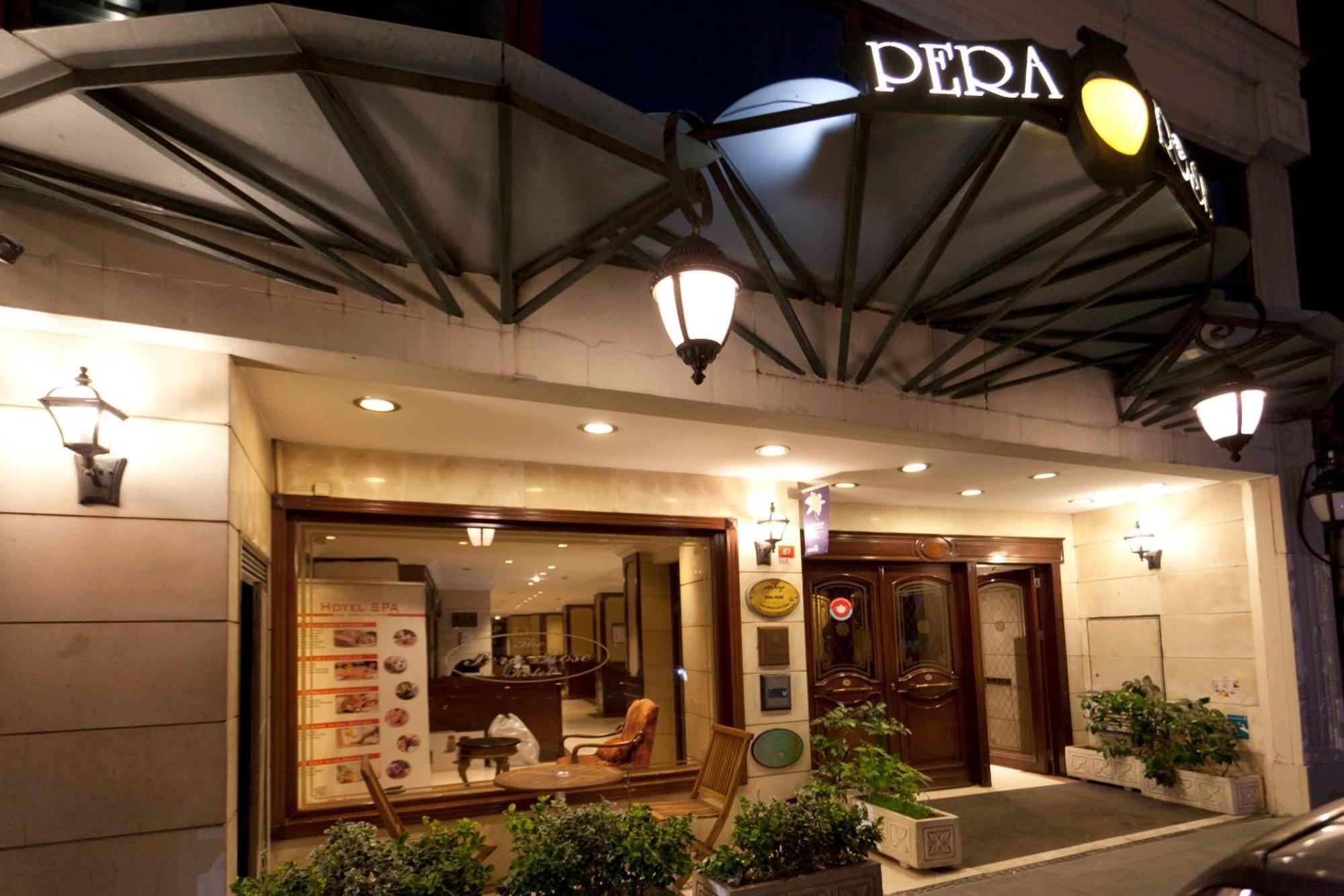 Pera Rose Hotel & Spa Istanbul Exterior foto